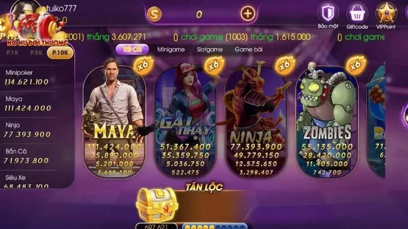 Chương trình khuyến mãi cũng là điểm sáng khi nhắc đến game Nohu Vip