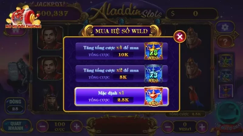 Luật chơi game Slots Aladdin không khó như nhiều người vẫn nghĩ