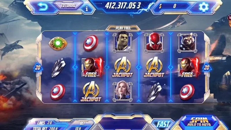 Giới thiệu về game Avengers trên Sunwin