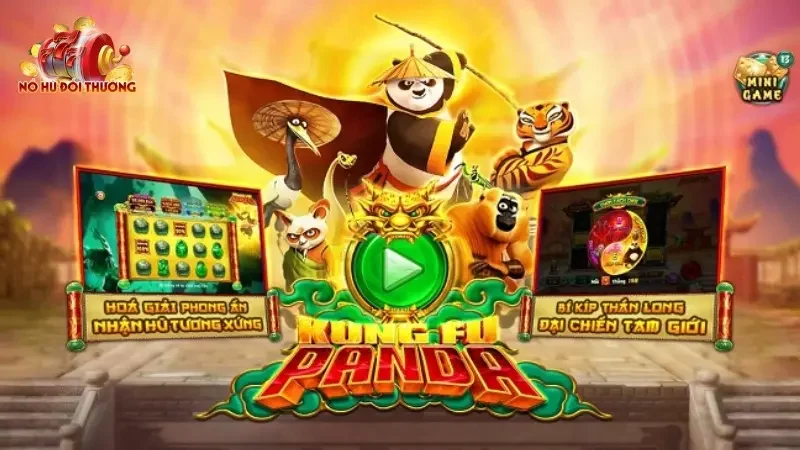 Nổ hũ Kung Fu Panda là tựa game đổi thưởng đầy thú vị